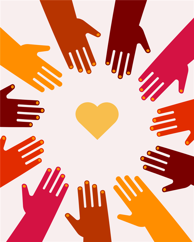 Hands in community